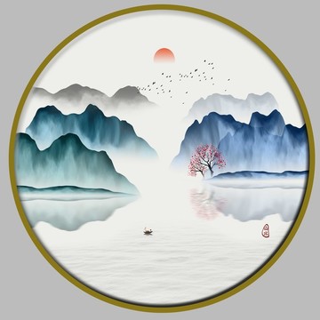 山水画