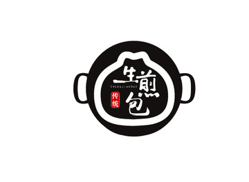 生煎包logo标志