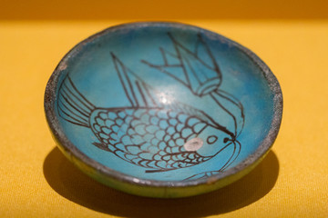 古埃及釉陶碗