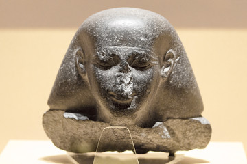 古埃及石棺盖石雕