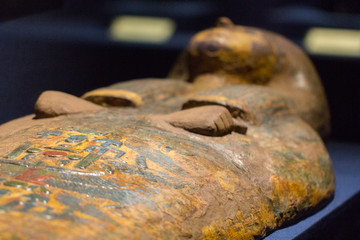 古埃及人形棺盖