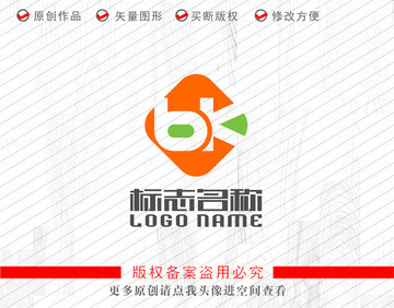 BK字母KB標(biāo)志