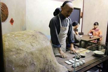 小吃铺场景