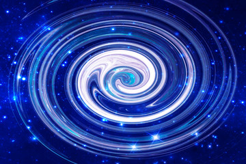 高清宇宙漩渦星空圖
