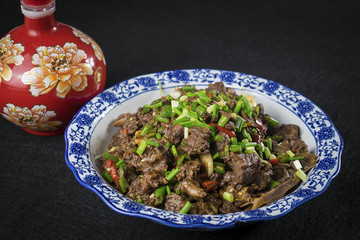 辣椒炒鴨子