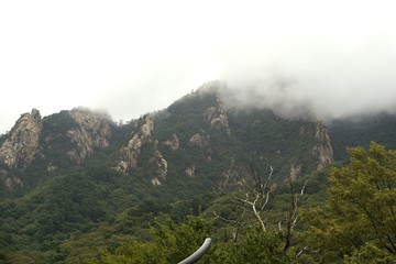 韩国雪岳山远景