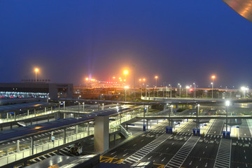 港珠澳大桥远景和夜景