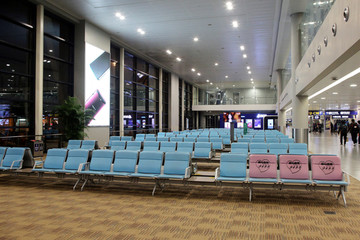 上海浦東機(jī)場(chǎng)二號(hào)航站樓內(nèi)景
