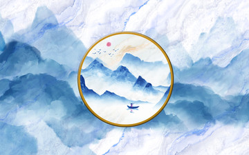 新中式裝飾畫