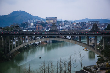 三江风雨桥