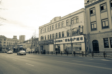 老青岛建筑街道