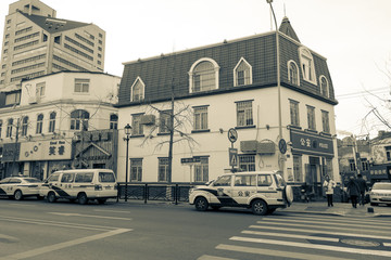 老青岛建筑街道