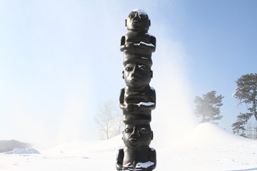 飞雪雕塑