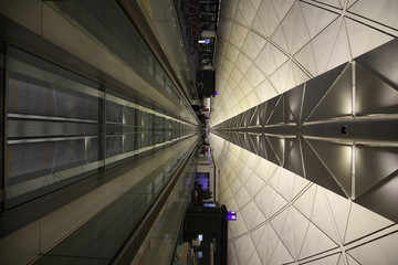 香港机场建筑内景