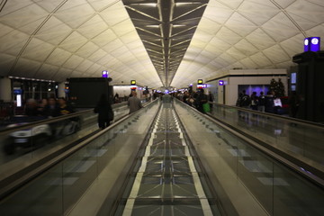 香港机场建筑内景