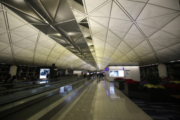 香港机场建筑内景