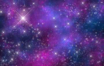 高清宇宙星空軟膜裝飾畫