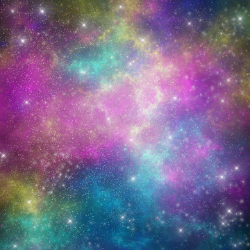 高清宇宙星空裝飾畫
