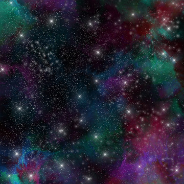 高清宇宙星空吊頂軟膜裝飾畫