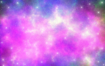 高清星空裝飾畫