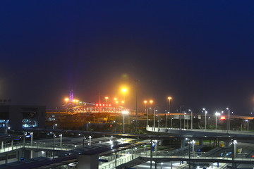 港珠澳大桥远景和夜景
