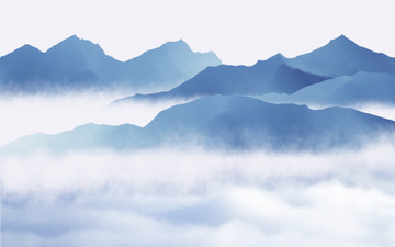 水墨山水畫