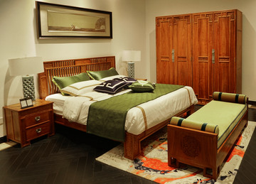 中式卧室家具
