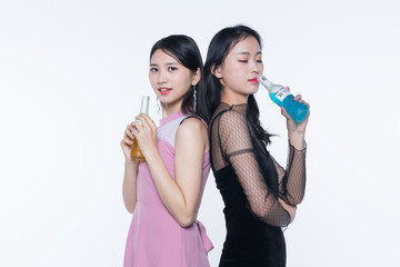 女性酒会摄影高清图片大全