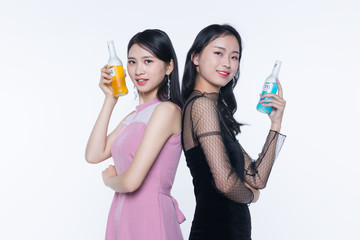 女性酒会摄影高清图片大全