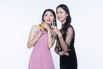 女性酒会摄影高清图片大全