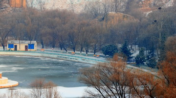 雪景园林