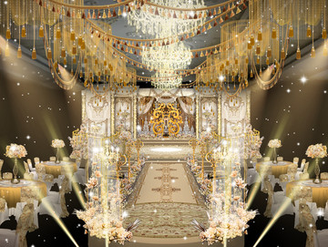 金色系婚禮