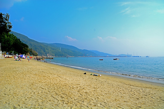 深圳葵冲官湖海滩风景