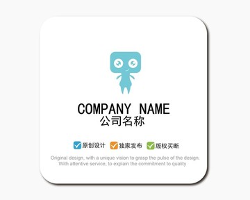 卡通logo