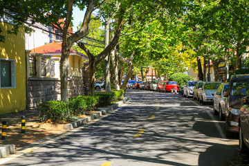 青岛老市区街景