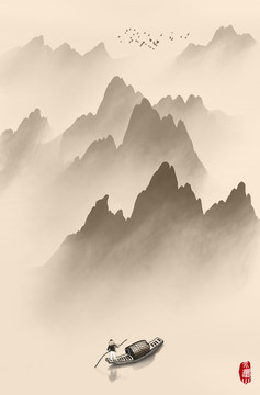 山水画