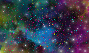 高清宇宙星空裝飾畫