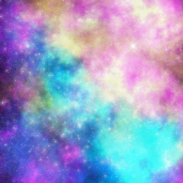 高清宇宙星空裝飾畫