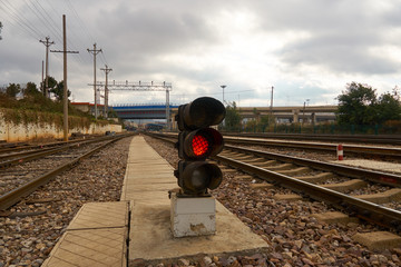 铁路交通灯