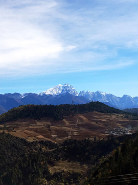 雪山顶