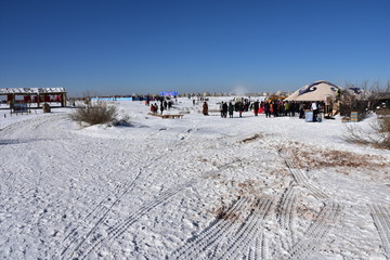 第二届鄂尔多斯冰雪那达慕开幕