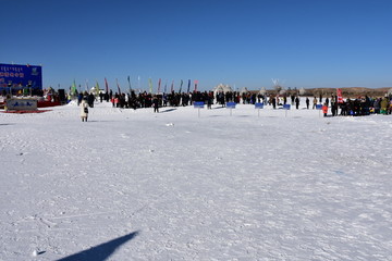 第二届鄂尔多斯冰雪那达慕开幕式