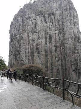 恩施大峡谷千层岩石林