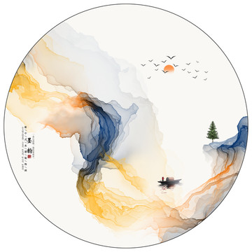 意境山水裝飾畫