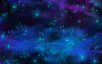 高清璀璨絢麗的宇宙星空圖