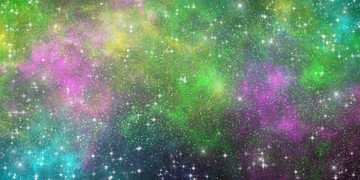 高清宇宙璀璨唯美星空裝飾畫(huà)