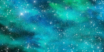 高清唯美宇宙星空裝飾畫