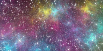 高清唯美宇宙星空裝飾畫