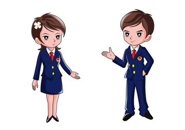 檢察官卡通形象設計