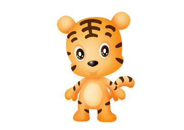 小老虎卡通形象設(shè)計(jì)